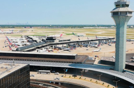 L'aéroport O'Hare de Chicago © CDA