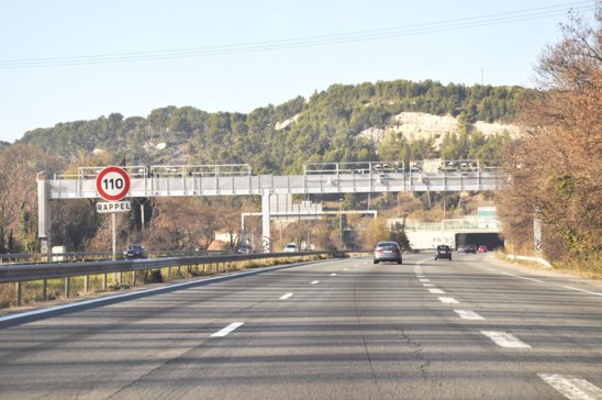 Avec cette modification, de nombreux portiques écotaxe vont devenir inutiles © Franck André