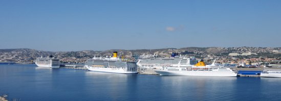 Le port de Marseille a accueilli onze paquebots en un week-end
