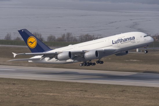 Le mois de novembre de Lufthansa a été marqué par sept journées de grève et un préavis © Airbus