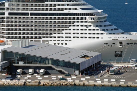 Les terminaux du port de Marseille auront accueilli 1,481 million de croisiéristes en 2015 © GPMM