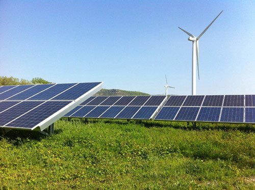 Le parc photovoltaïque de Saint-Restitut © CNR