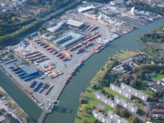 Lille Conteneurs Terminal © Ports de Lille