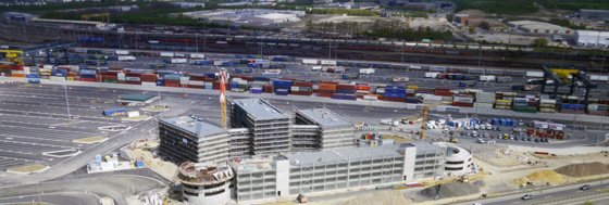 Le transport combiné rail-route est en plein essor au Luxembourg © CFL