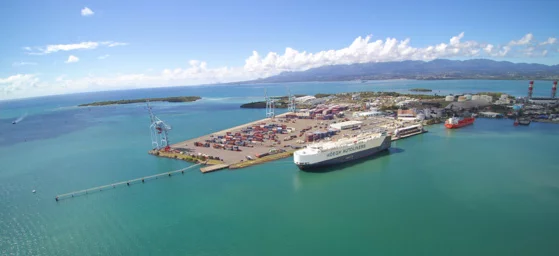 Grand Port maritime de la Guadeloupe : les vracs l