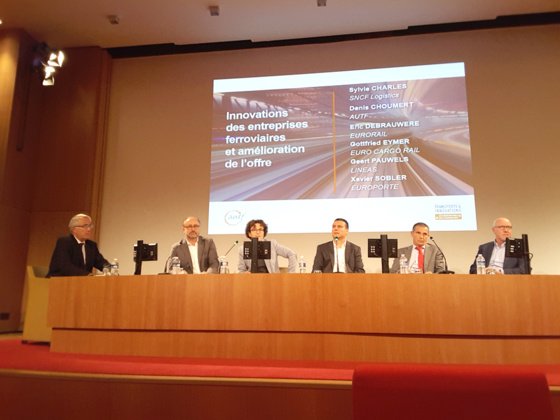 Rencontres des chargeurs consacrées au fret ferroviaire le 2 octobre à Paris © Érick Demangeon