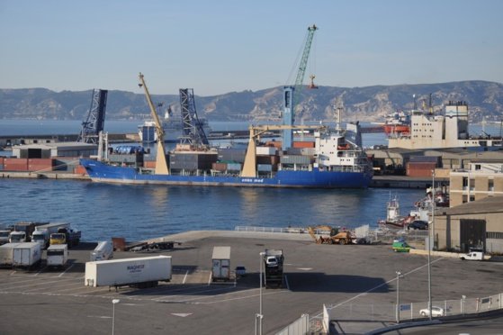 Le port de Marseille est devenu une cible privilégiée en matière de pollution de l'air © Franck André