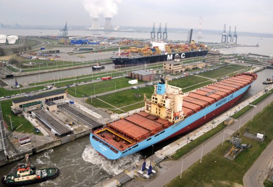 Le port belge a battu son record mensuel en termes de trafic conteneurisé © Port of Antwerp