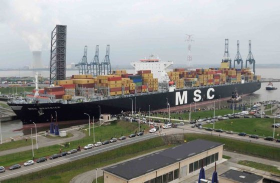 Les navires les plus gros ont bénéficié d'une demande plus soutenue en 2019 © Port of Antwerp