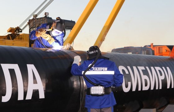 Le chantier du gazoduc Power of Siberia a mobilisé 10.000 personnes pendant cinq ans © Gazprom