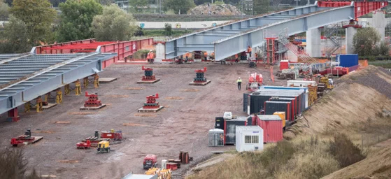 Contournement de Strasbourg : un premier viaduc se