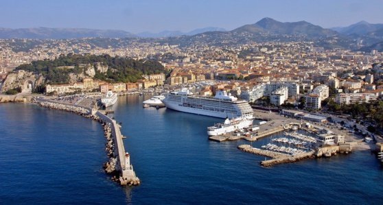 Inséré dans la ville, le port de Nice doit réduire au maximum les pollutions © Métropole Nice-Côte d’Azur