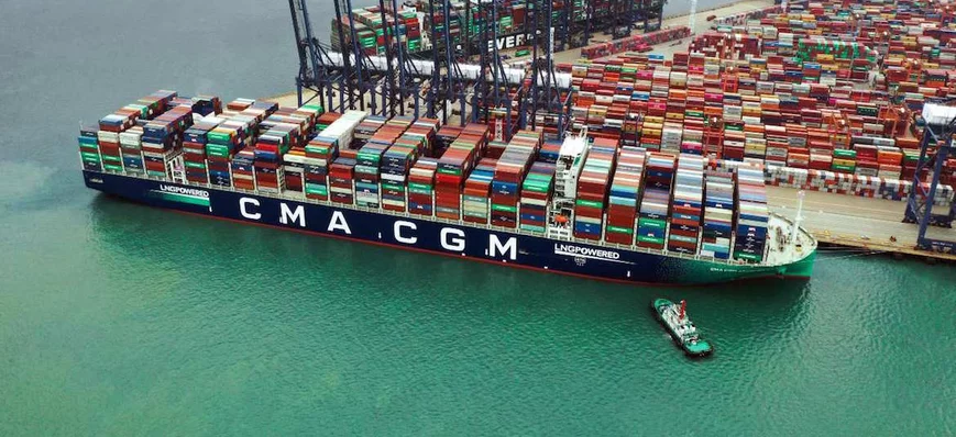 CMA CGM bloque ses taux de fret spot 