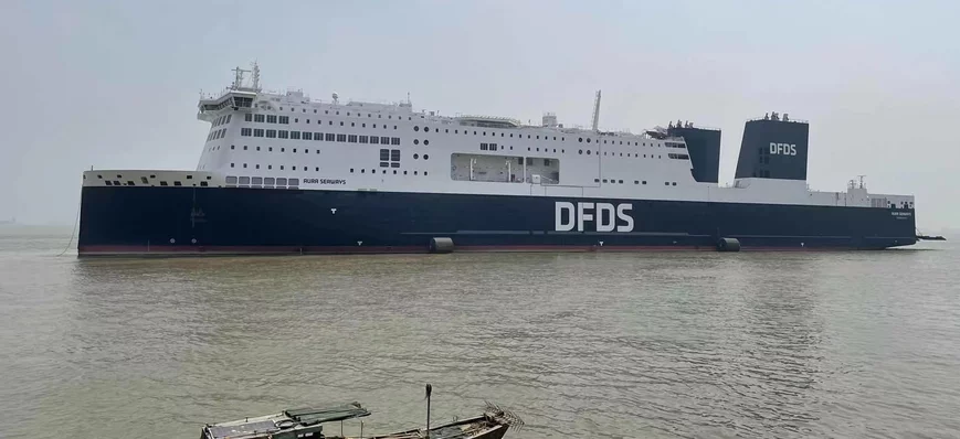 DFDS reçoit le premier ropax nouvellement construi