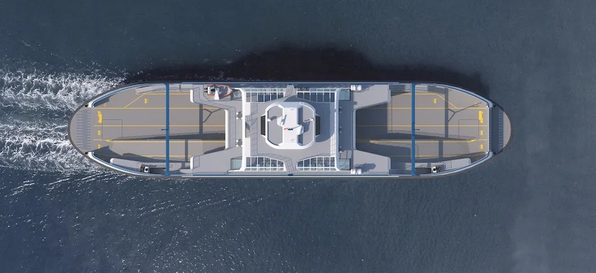 Damen a lancé le 3e navire hybride-électrique pour