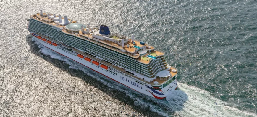 P&O Cruises réceptionne son navire amiral au GNL