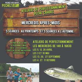 L'AAPPMA de Cahors lance ses ateliers pêche nature