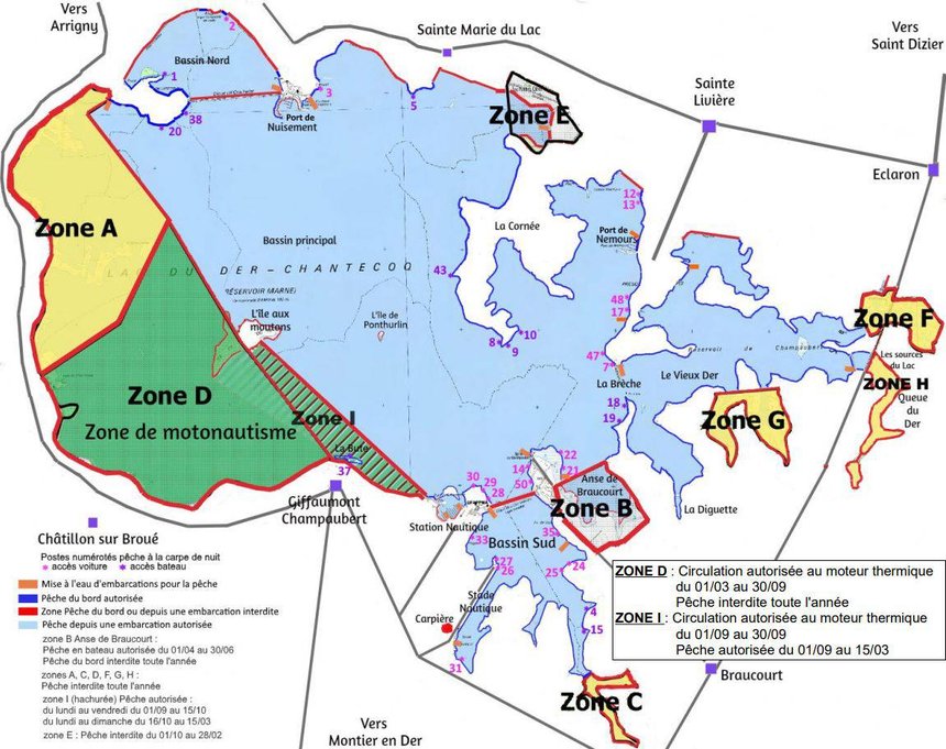 Le lac du Der, un réservoir à carpes géantes ?