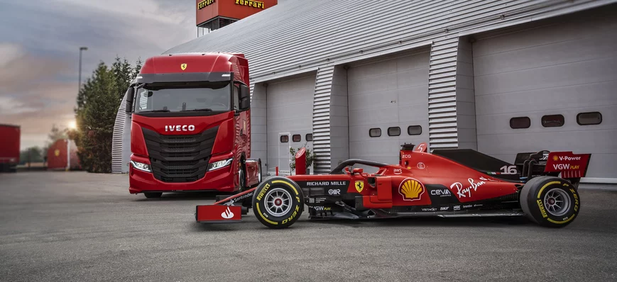 Iveco vient en renfort de Ferrari en F1 !