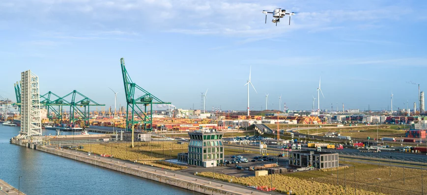 Anvers confirme l’utilisation de drones dans la zo
