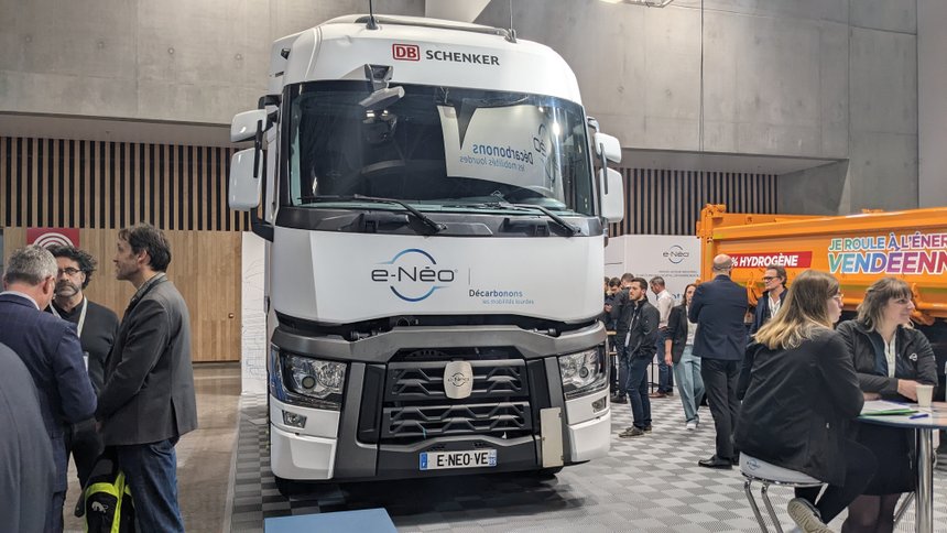 E-Neo DB Schenker Rétrofit camion hydrogène
