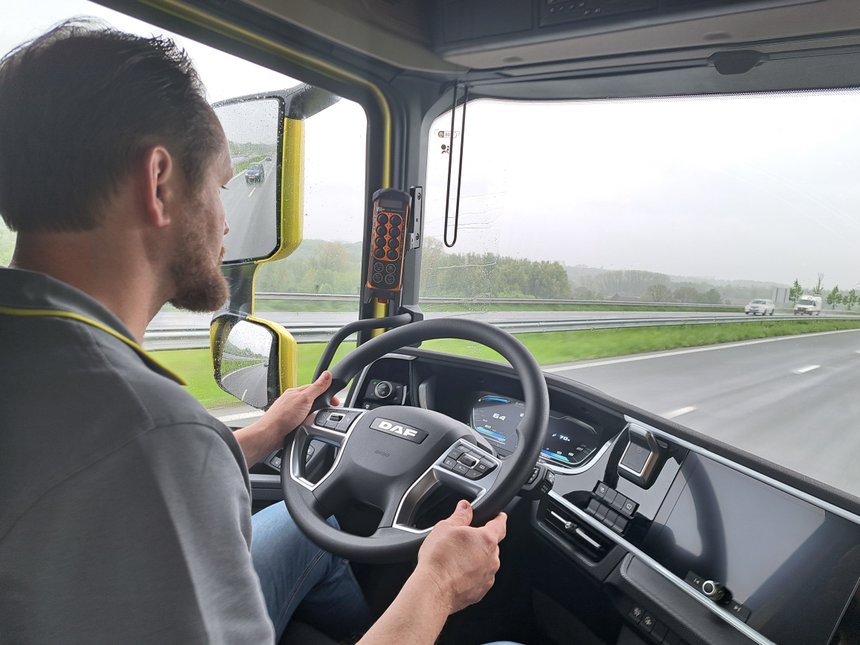La nouvelle génération des camions DAF prend vie numériquement