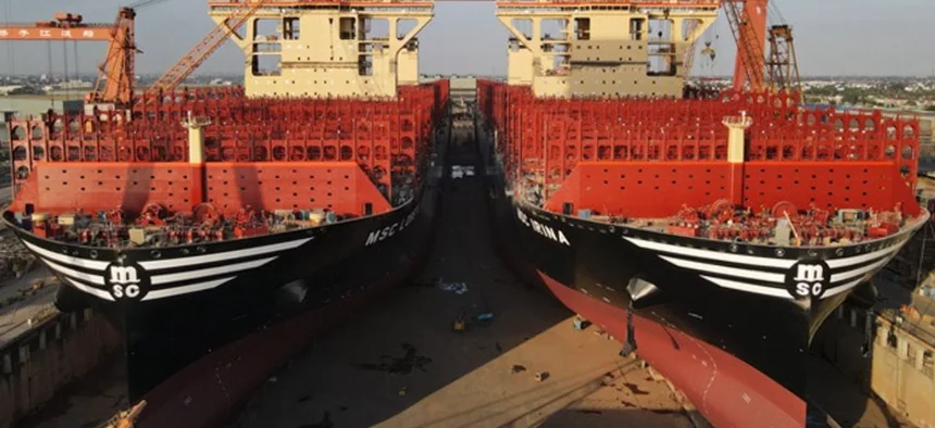 Maersk et MSC étoffent leur flotte déployée entre 
