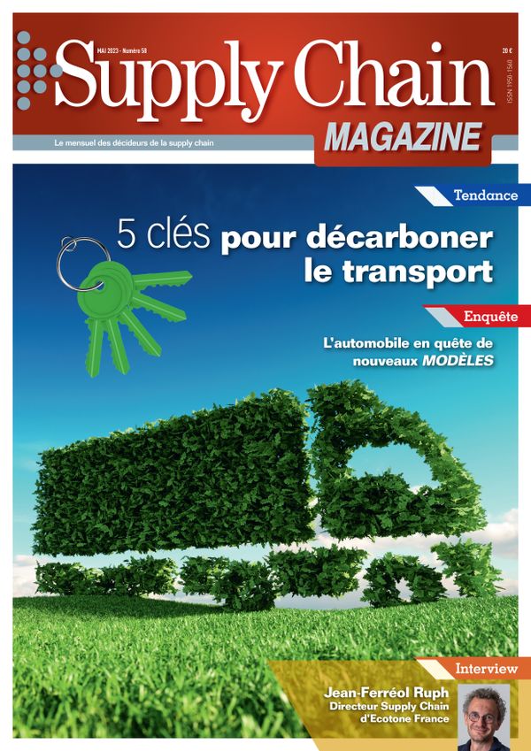 Couverture magazine supply chain magazine n° 058