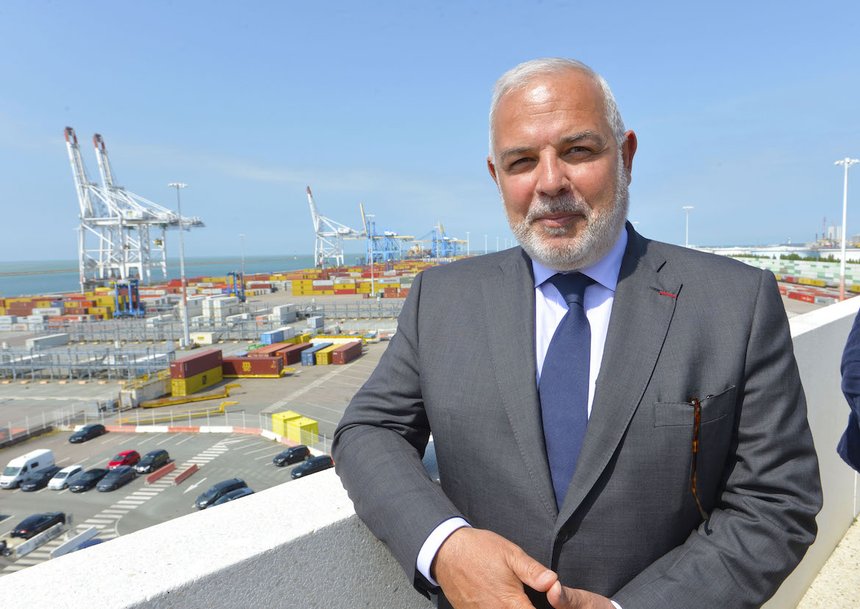 David Elbez, responsable opérationnel des terminaux portuaires de la filiale portuaire de MSC