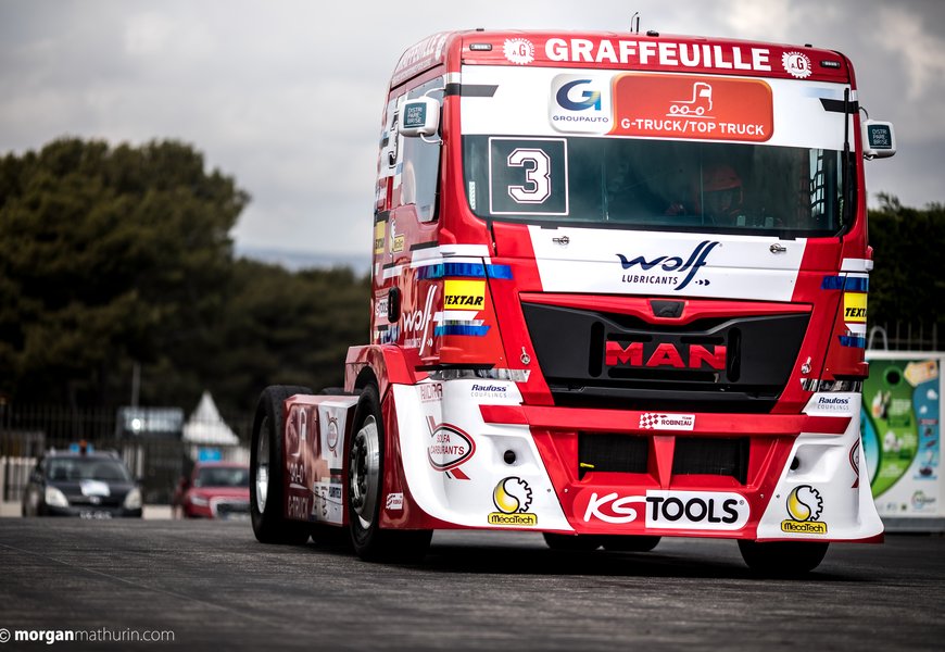 Grand Prix camions au circuit Paul-Ricard: les trucks, c'est leur