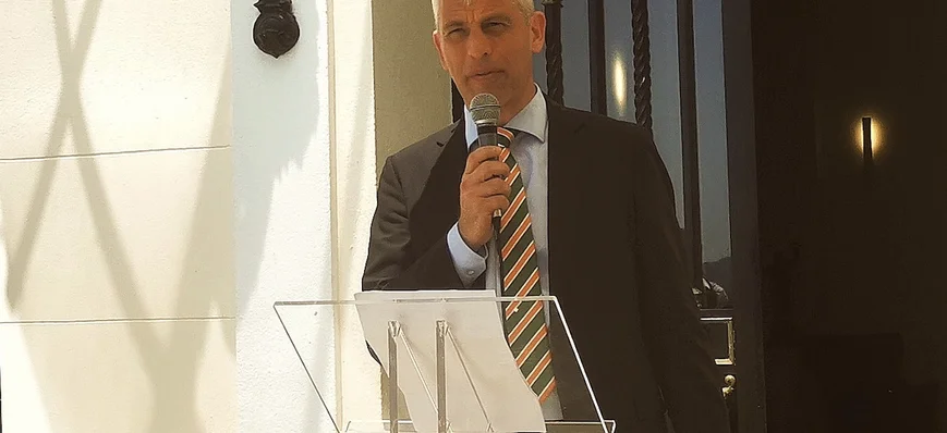 Jakob Sidenius, président de l'UMF Marseille Fos (