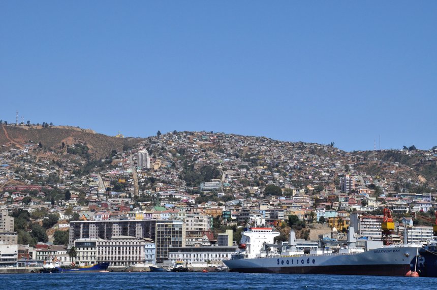Port Valparaiso (Chili) © Franck André