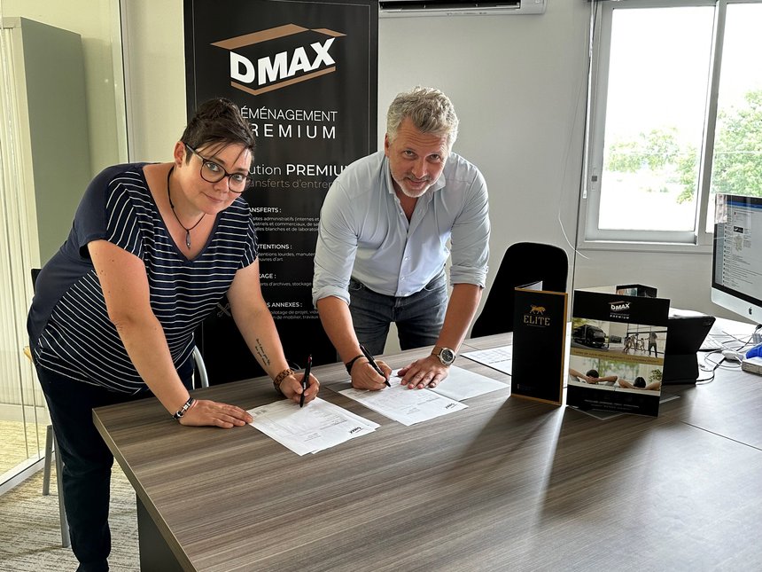 DMAX acquisition Elite Déménagement