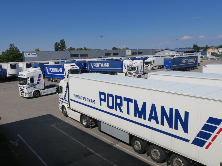 Camions groupe Portmann