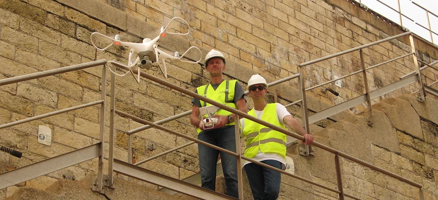 Des drones pour assurer la maintenance au port de 