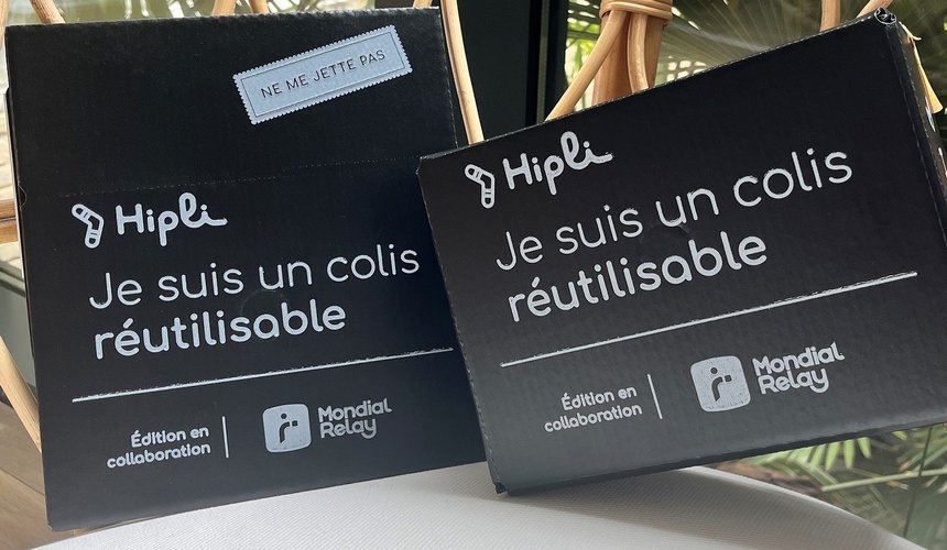 Avec Hipli, Mondial Relay lance des colis réutilisables - France Bleu