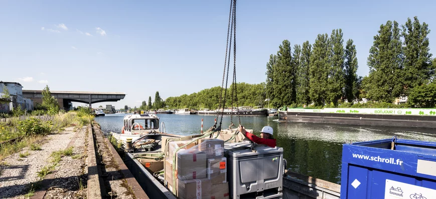 Après Strasbourg, ULS lance la logistique fluviale