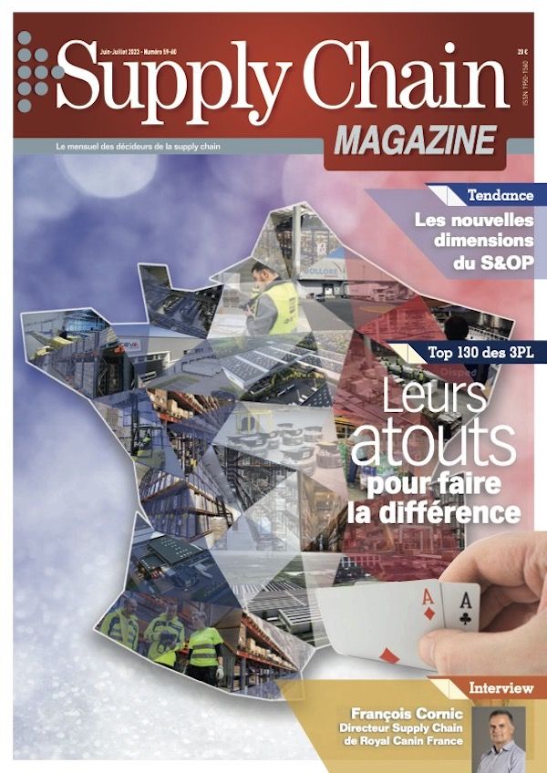 Couverture magazine supply chain magazine n° 059-060