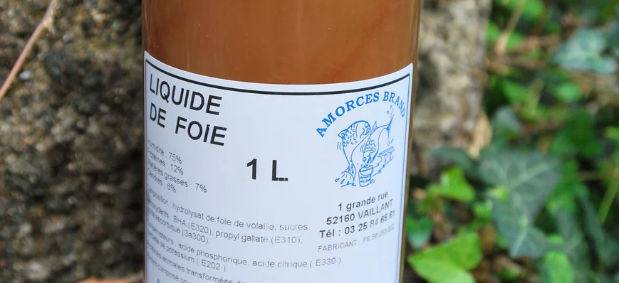 Liquide de foie de chez Amorces Brand