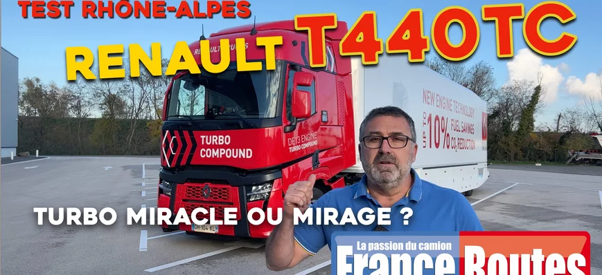 Essai du camion Renault Trucks T 440 TC