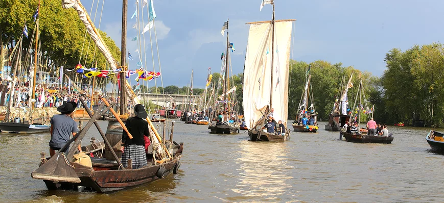 Festival de Loire : les bateaux ligériens converge