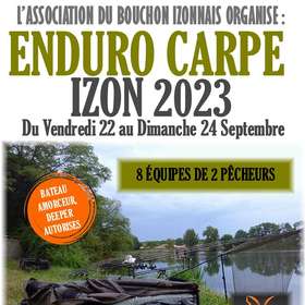 Enduro carpe de Izon du 22 au 24 septembre 2023