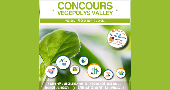 Le concours de Vegepolys Valley récompense de jeunes entreprises françaises. Photo : Vegepolys Valley