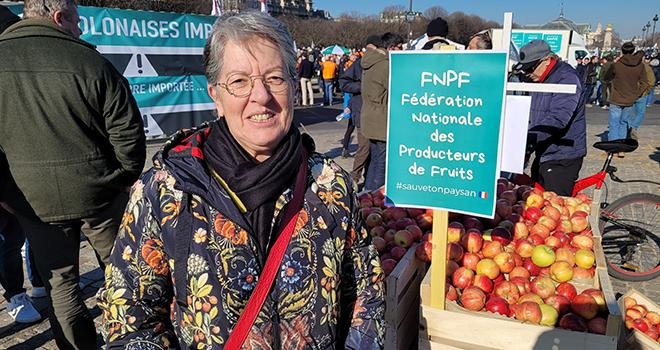Françoise Roch, présidente de la FNPF à Paris. Photo : S.Beaudoin. 