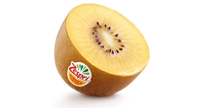 Zespri annonce pour la saison prochaine vouloir munir l’ensemble des fruits issus de la production européenne d’étiquettes compostables. Photo : Zespri