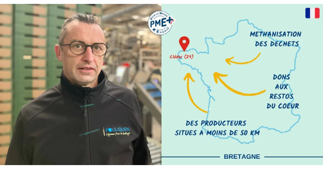 Gérard Quillévéré, directeur de l’entreprise Pouliquen, spécialisée depuis plus de cent ans dans la commercialisation d’échalotes traditionnelles et d’oignons de Bretagne. Photo : Feef