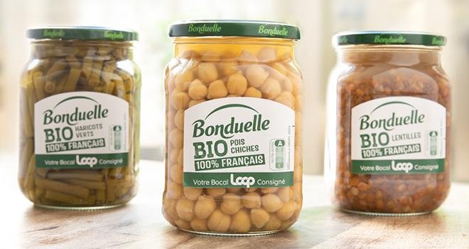 Bocal Bonduelle consigné - Loop by Carrefour