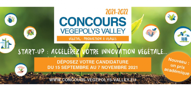 Le pôle de compétitivité Vegepolys Valley lance la 6e édition de son concours dédié aux innovations végétales. Photo Vegepolys Valley