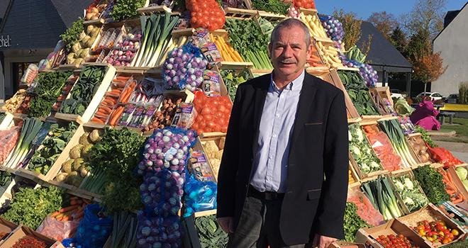 Jacques Rouchaussé, réélu président des Producteurs de Légumes de France. Photo : Pixel6TM 