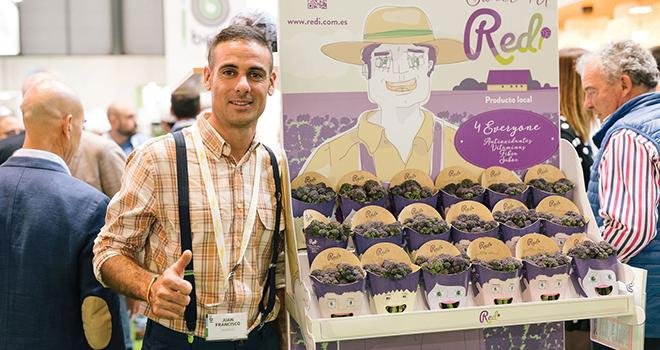 Le prix de l’innovation 2020 dans la catégorie produits frais a été remporté par le brocoli violet Redi du semencier Bejo. Photo : Bejo
